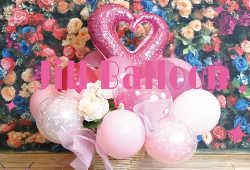 バルーンの楽屋花