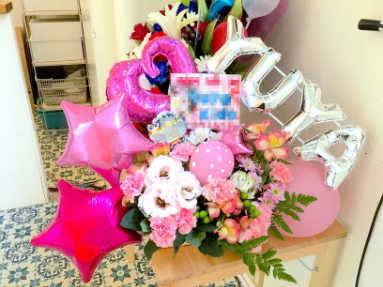 種類別のアレンジ花