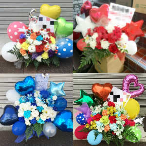 お任せの楽屋アレンジ花